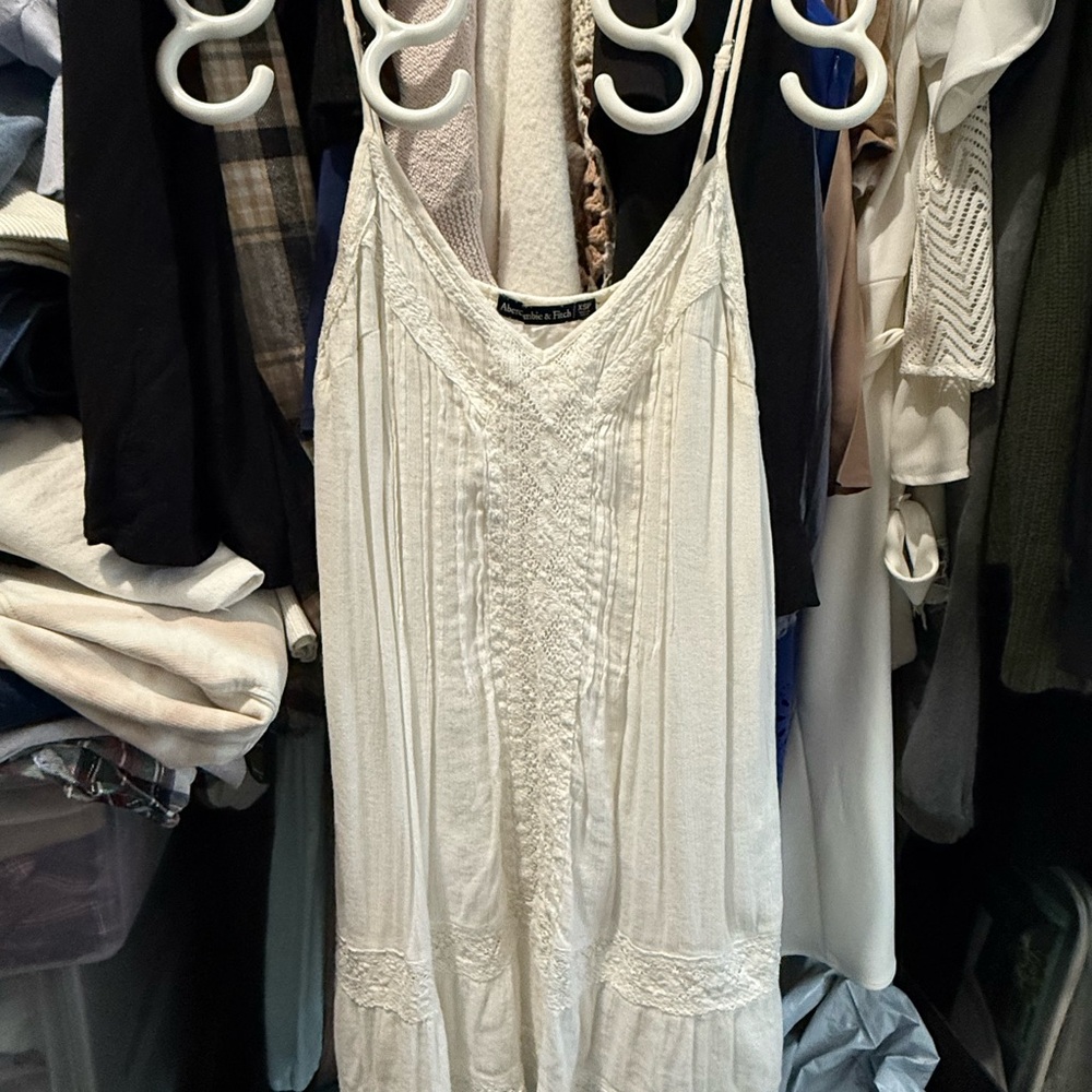 Abercrombie & Fitch White Dress